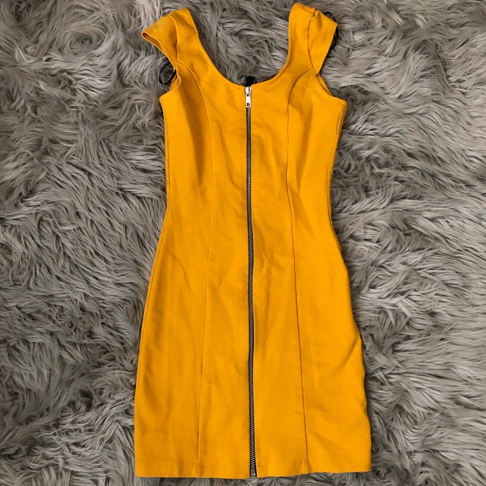 Mini Zipper Dress